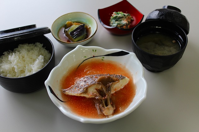 鯛の明太子あんかけ