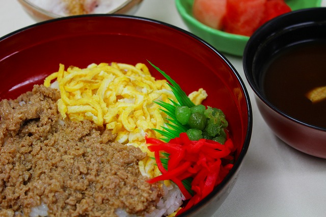 本日のお食事