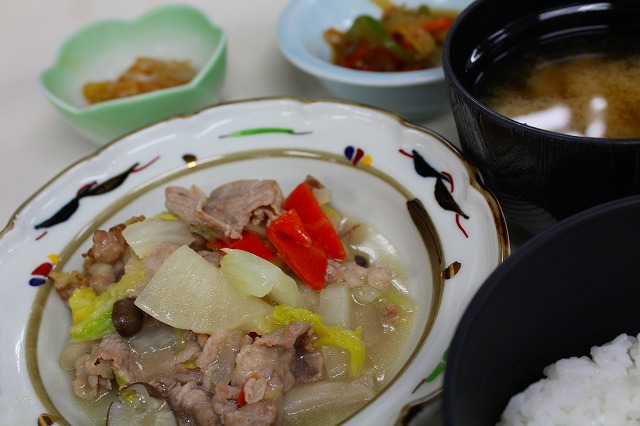 豚肉と白菜の旨煮