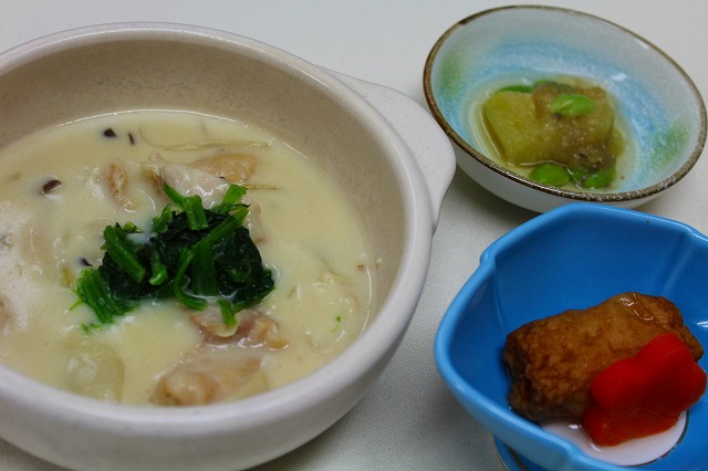 鶏肉と白菜のクリーム煮