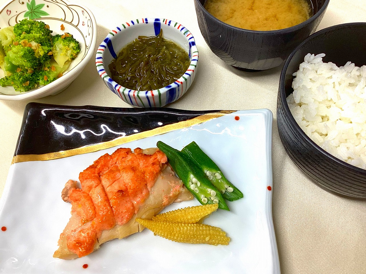 鶏肉の明太マヨ焼き