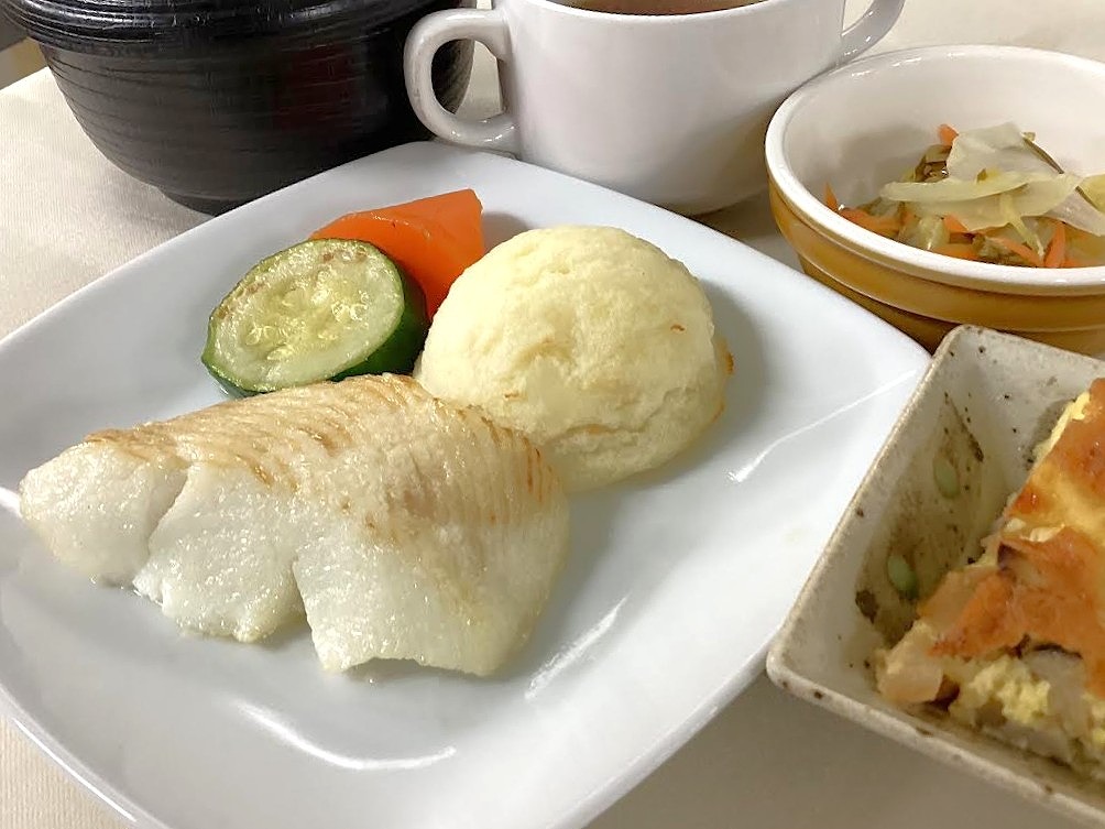 カレイのグリル～マッシュ添え～