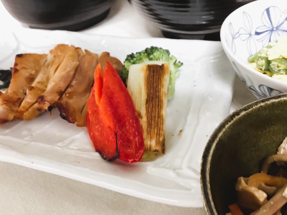 鶏肉の山賊焼き