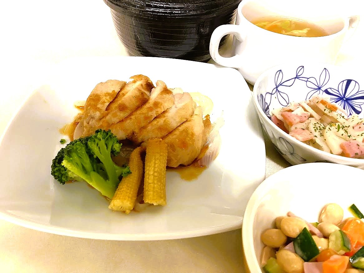 チキンステーキ生姜ソース