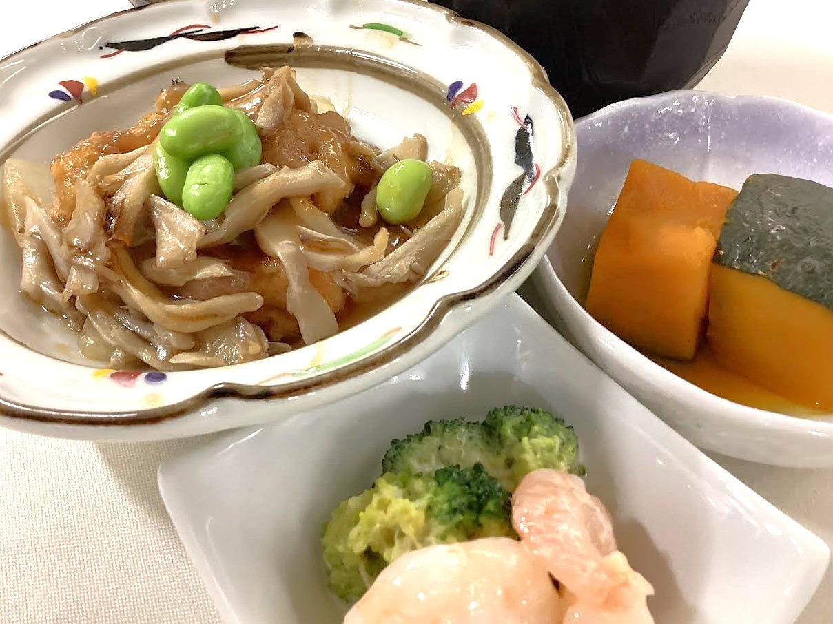 鶏肉と舞茸の甘酢あん
