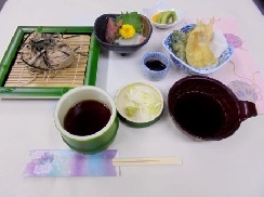 フェア食「生そば御膳」