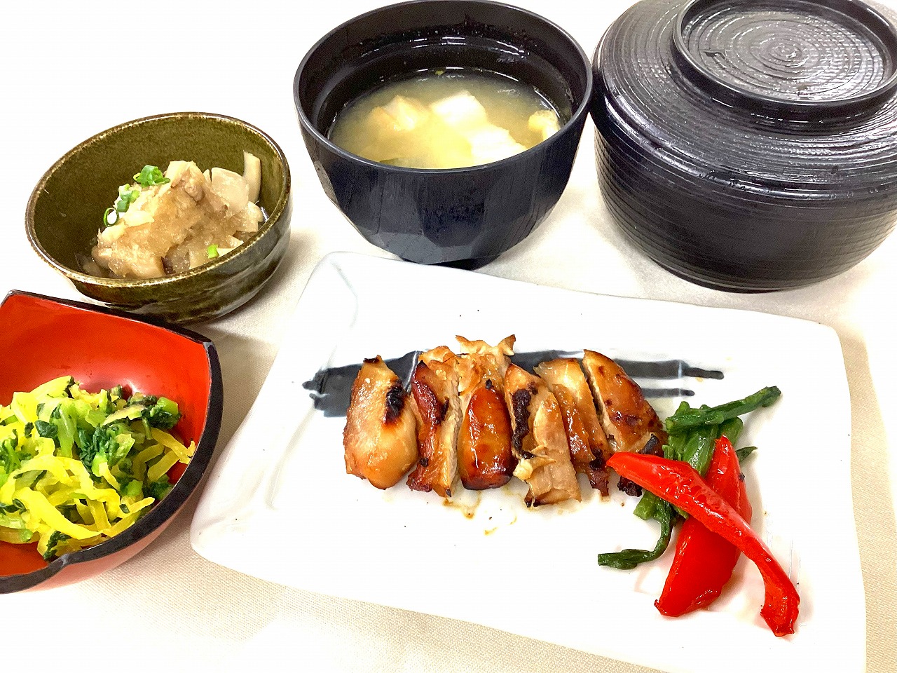 鶏の照り焼き