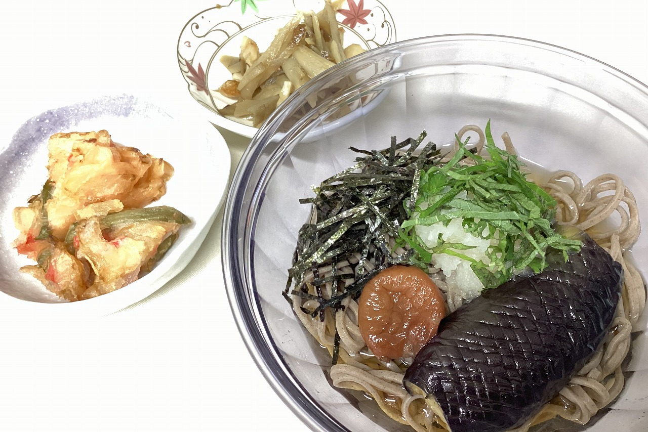 梅おろしそば