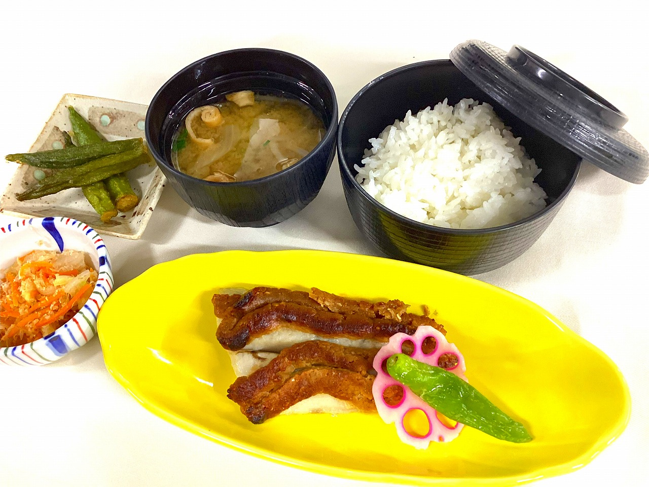 鰆の練りごま焼き