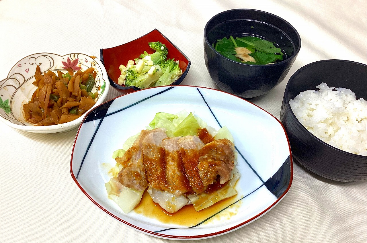 豚肉のピリッと生姜ソース