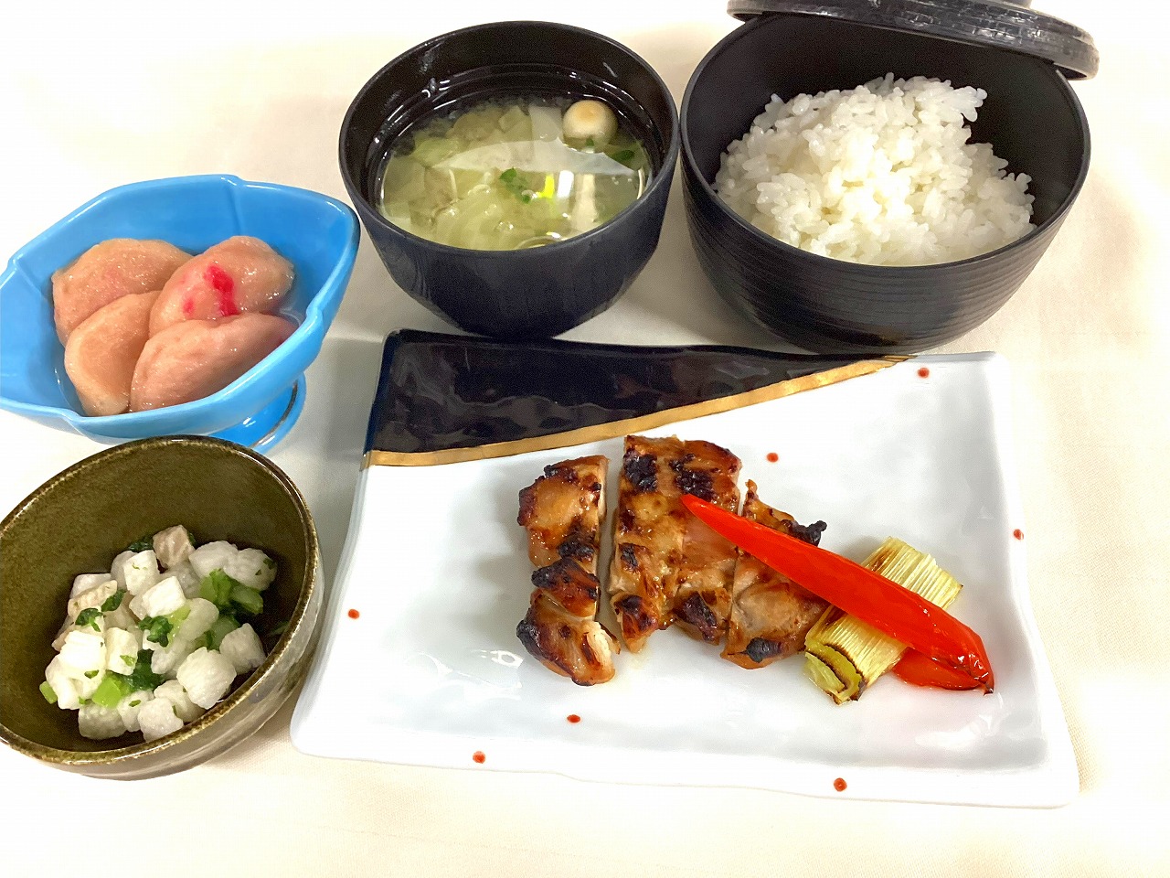 鶏肉の山賊焼き