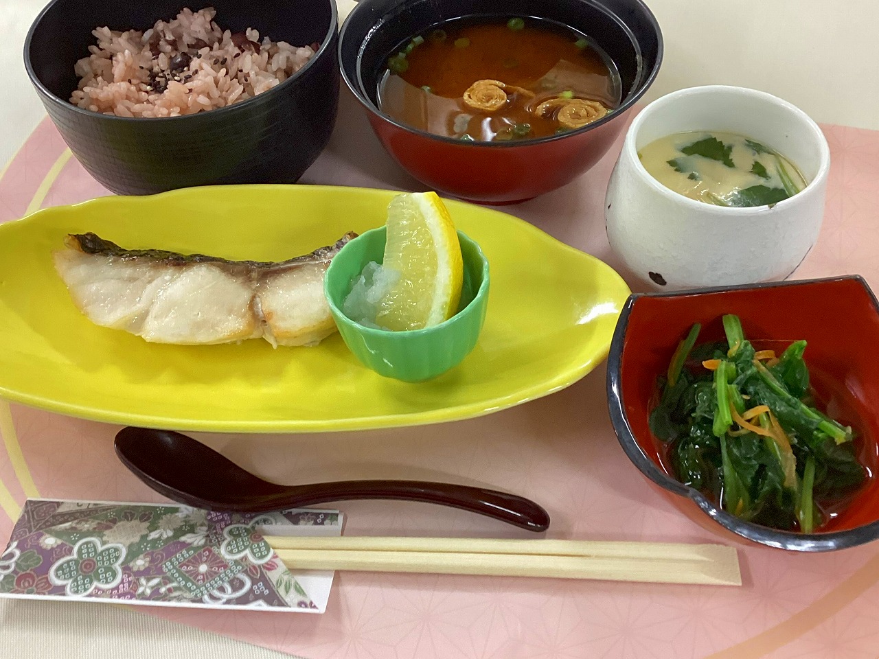 本日のお食事