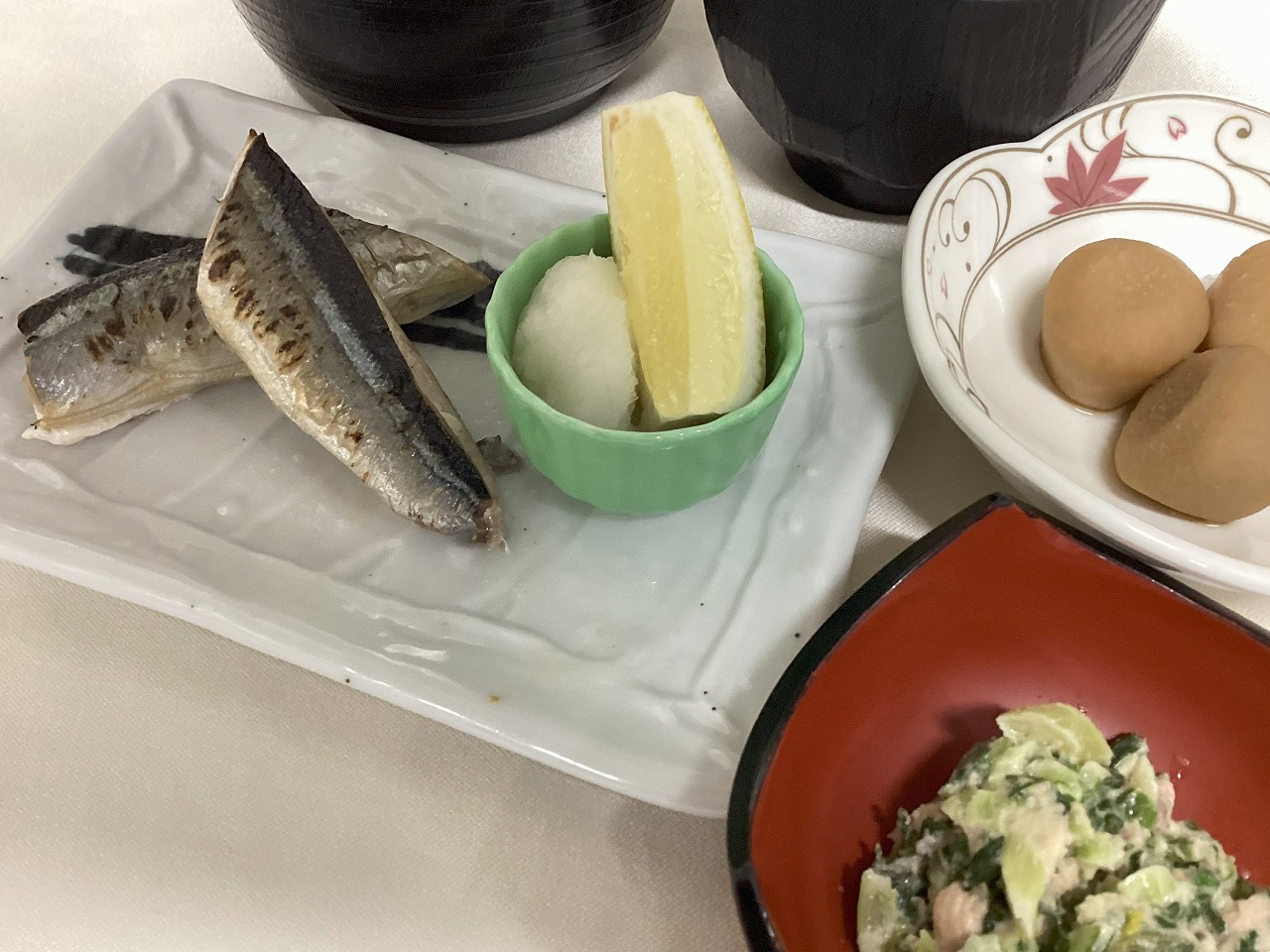 秋刀魚塩焼き