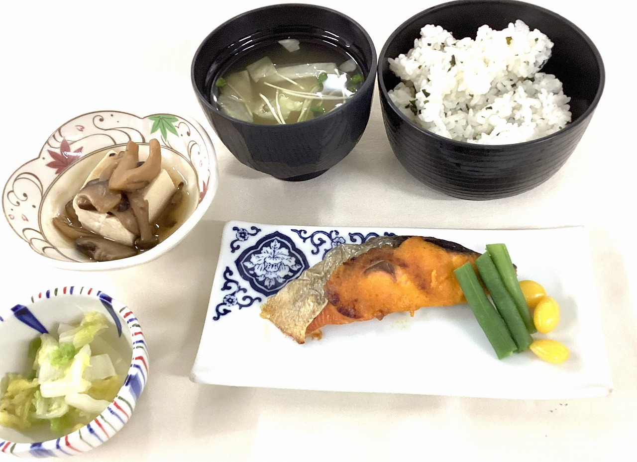 鮭の紅葉焼き