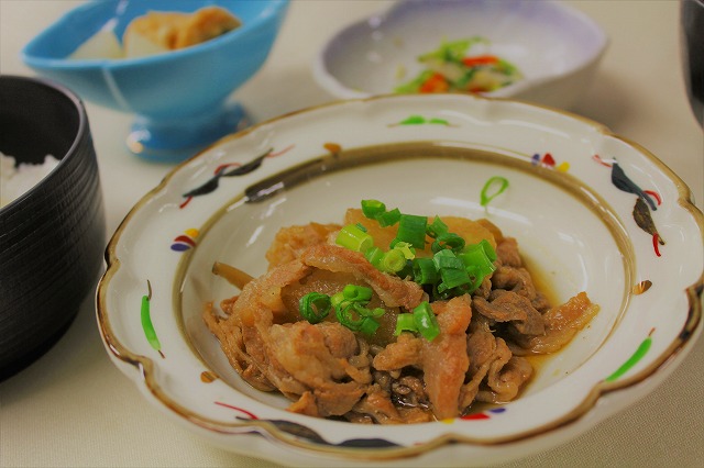 豚肉の甘辛煮