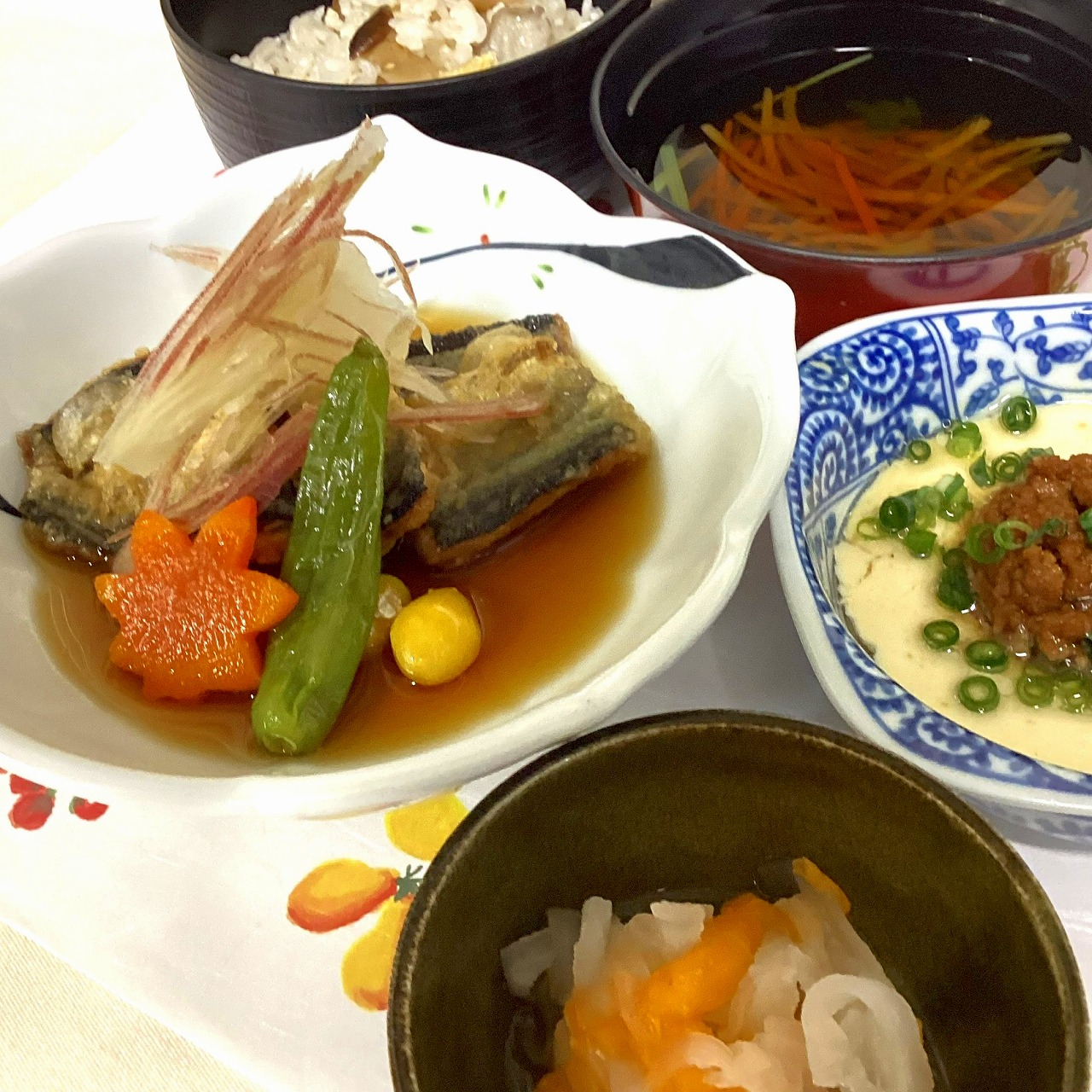 行事食「もみじ狩り御膳」