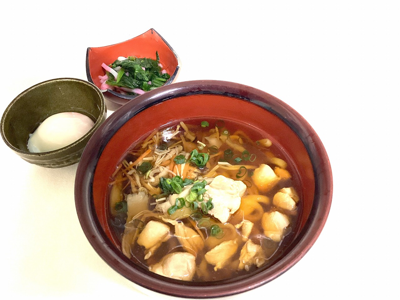 きのこあんかけうどん