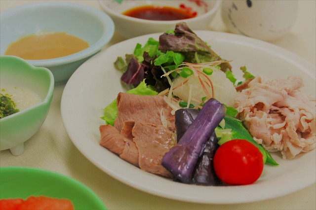 フェア食「冷しゃぶ御膳」