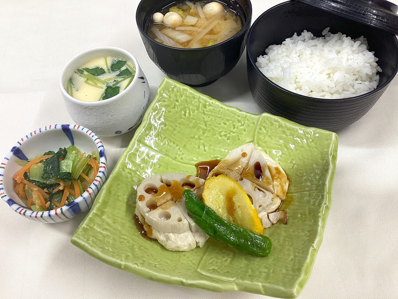 蓮根つくね焼き