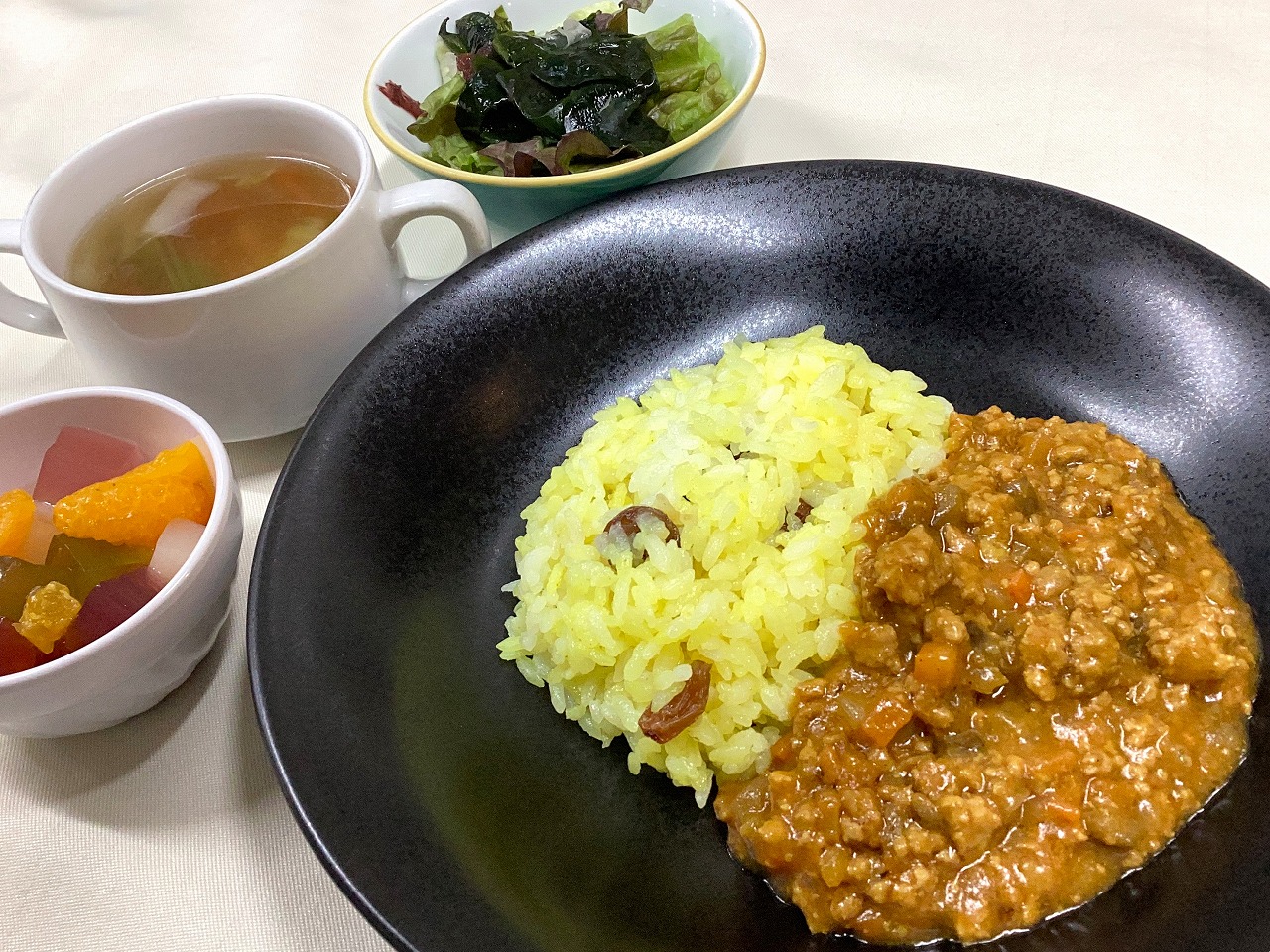 キーマカレー～ターメリックライス～