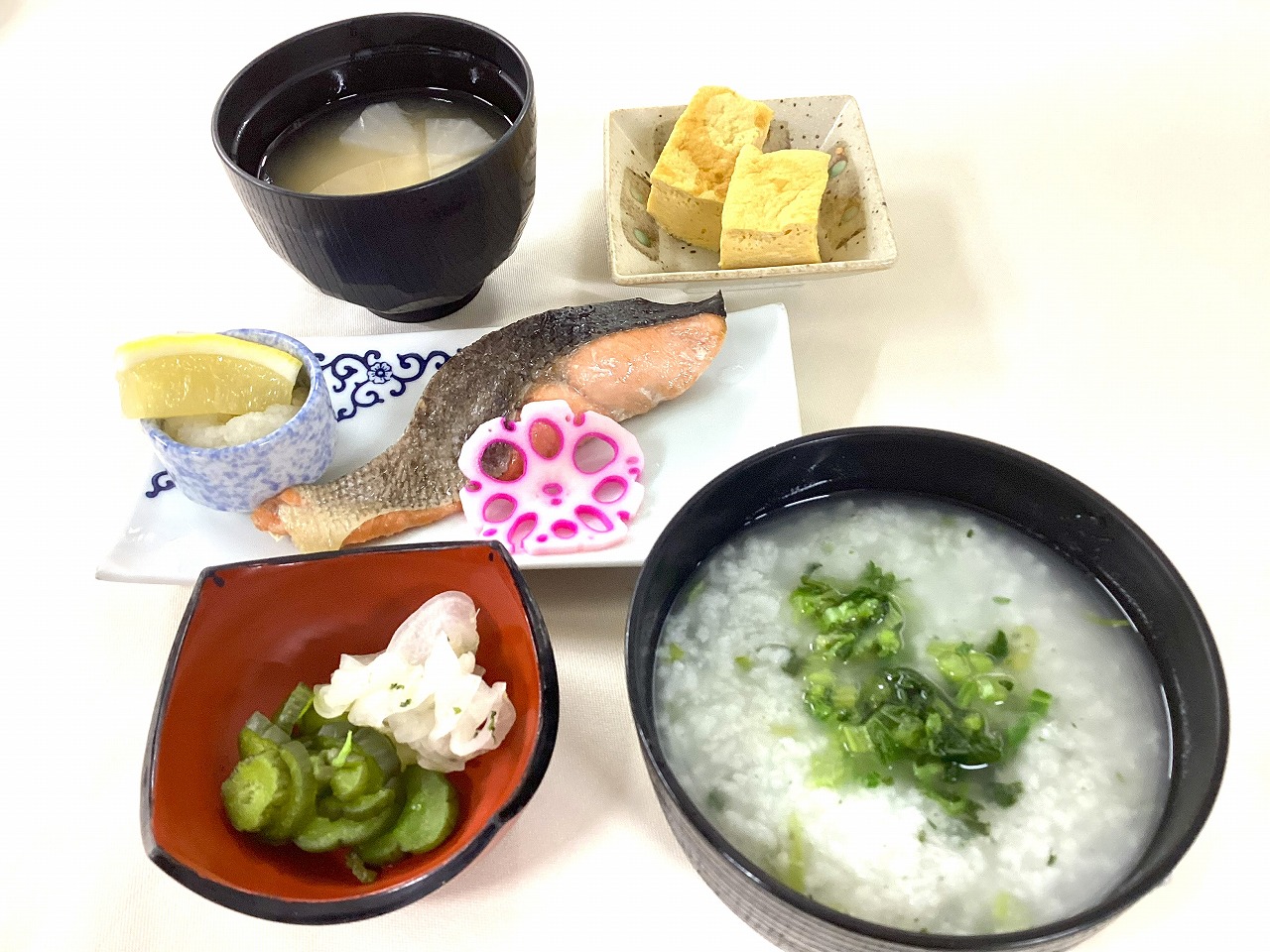 行事食「七草粥」
