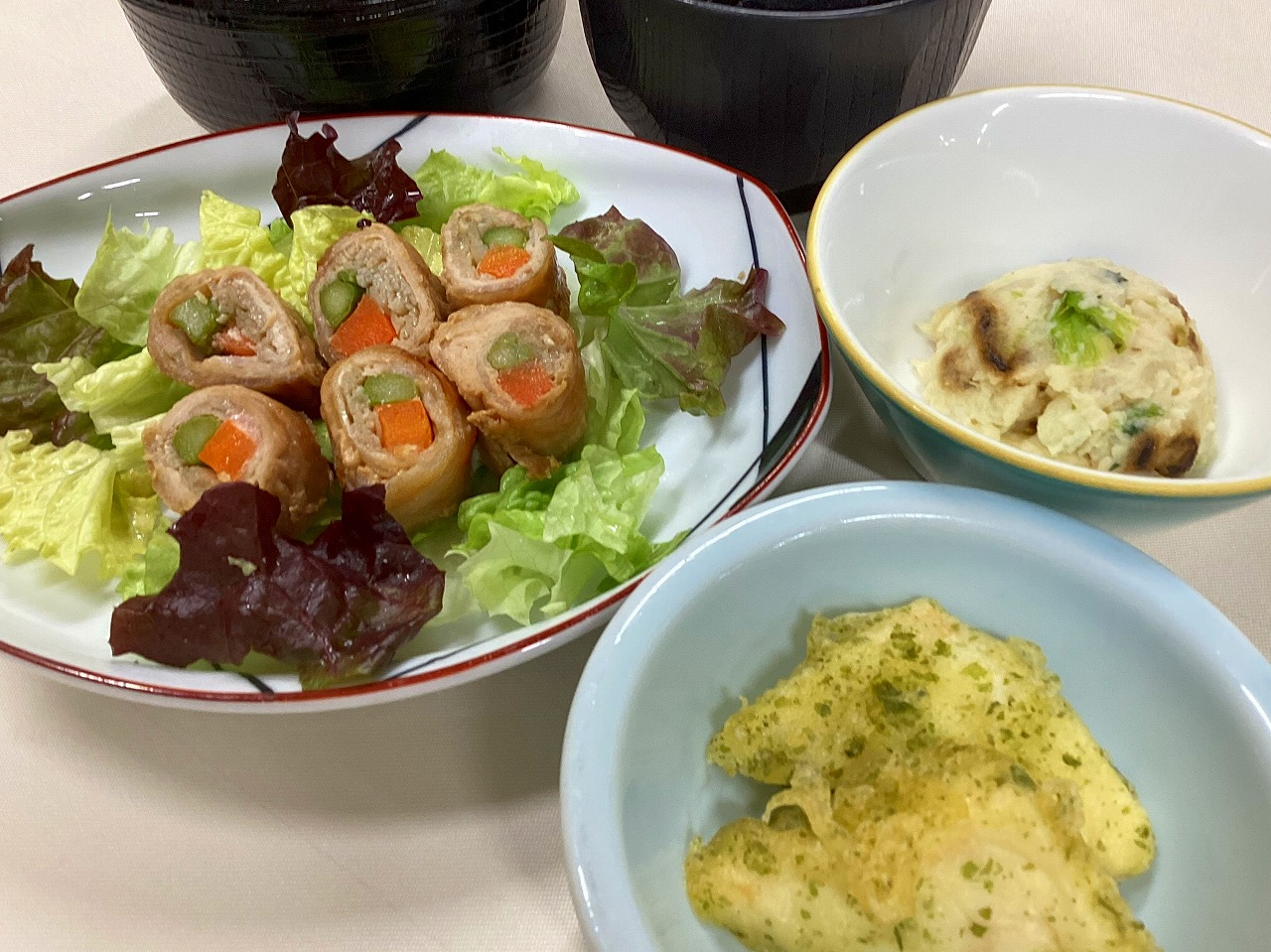 豚肉の野菜巻き