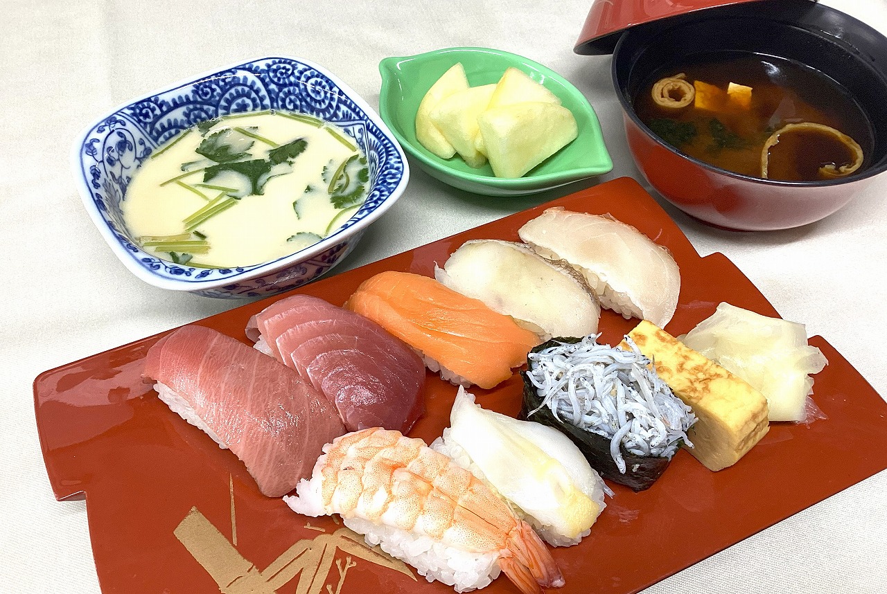 フェア食「握り寿司」