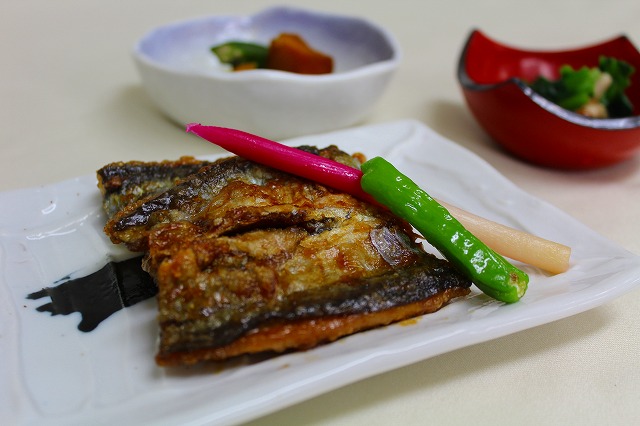 秋刀魚の蒲焼き