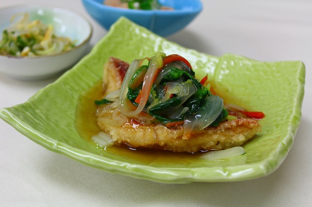 赤魚の野菜あんかけ