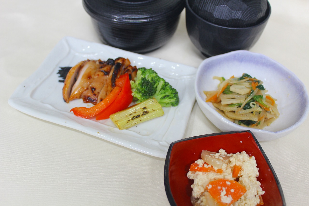 鶏肉山賊焼き
