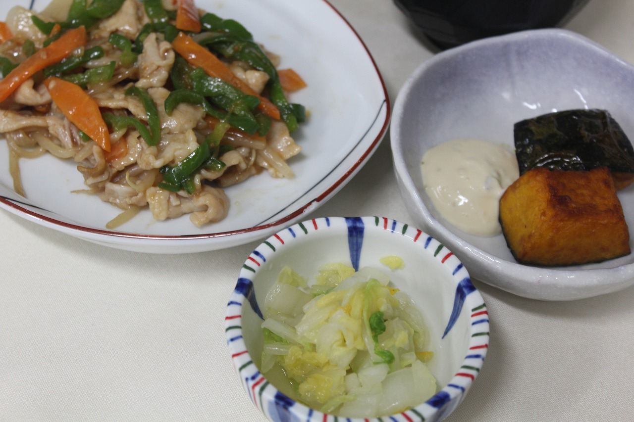 豚肉とピーマンの炒め物