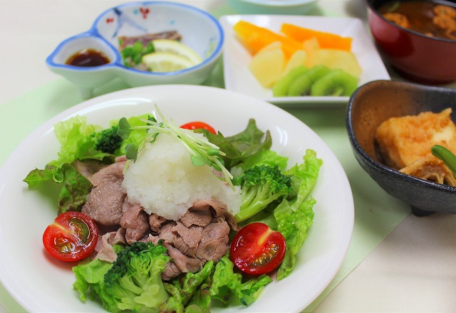 フェア食「冷しゃぶ御膳」