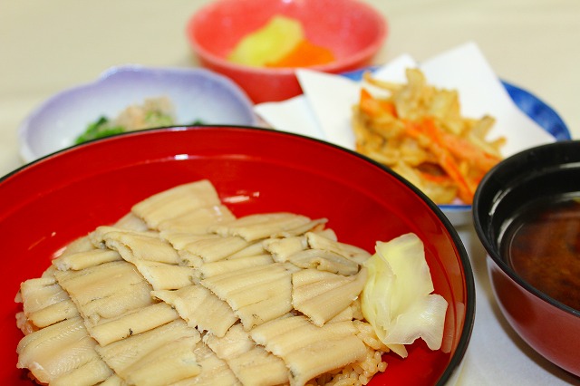 フェア食「あなごめし」