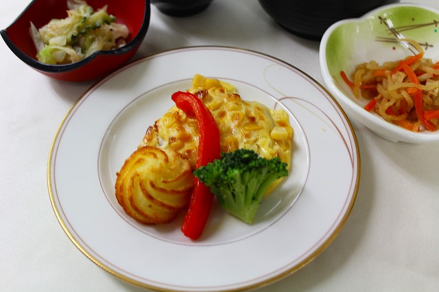 メカジキのマヨコーン焼き