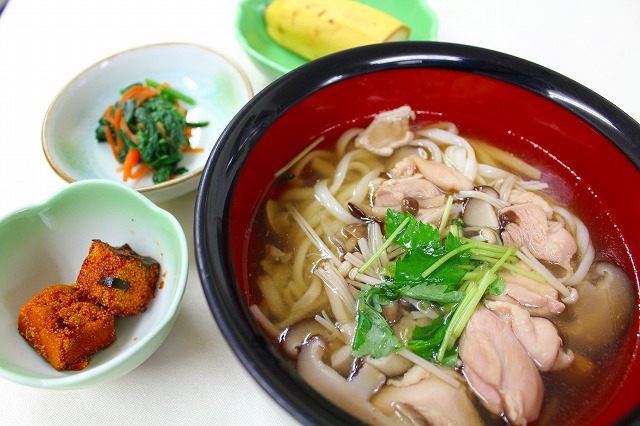 きのこあんかけうどん