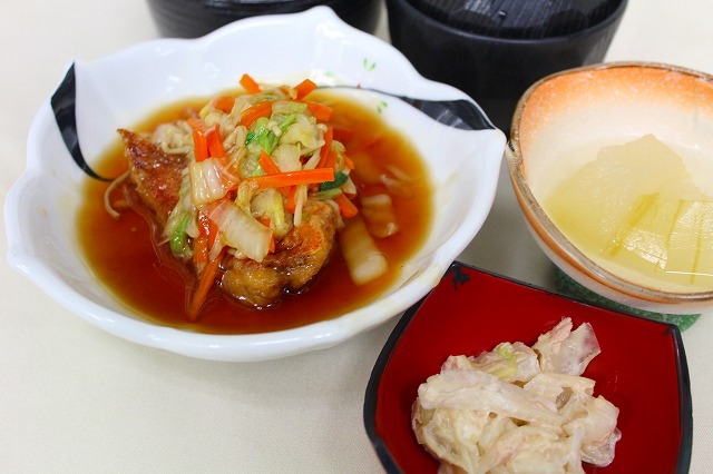 赤魚の野菜あんかけ