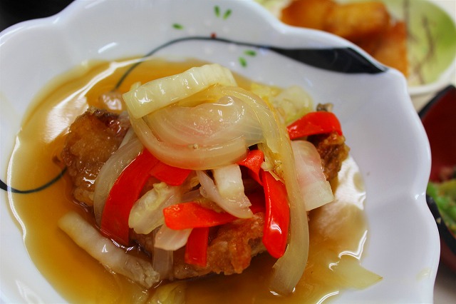 赤魚の野菜あんかけ