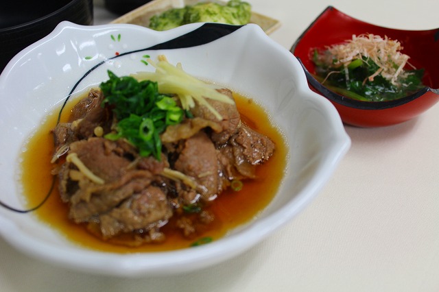 牛肉の時雨煮