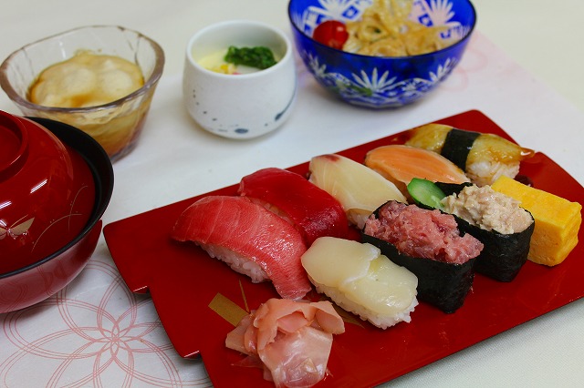 フェア食「握り寿司」