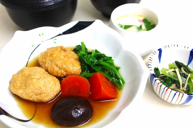 鶏挽肉の和風生姜煮込み