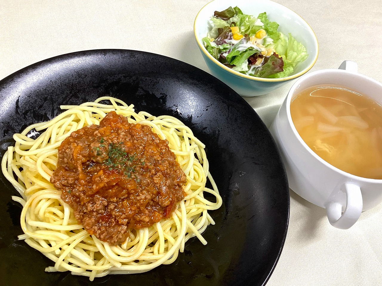 ミートソーススパゲティ