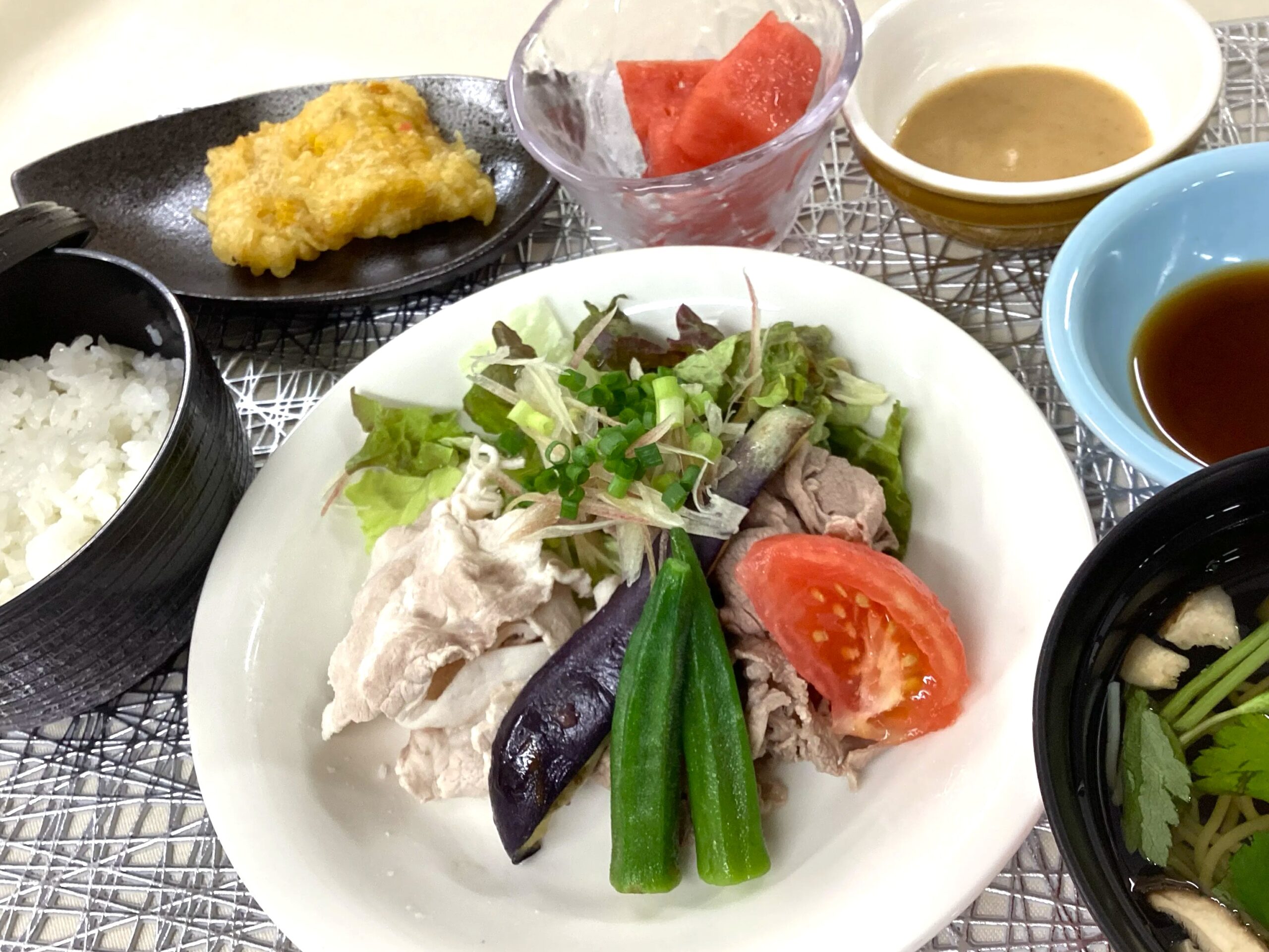 フェア食「冷しゃぶ膳」