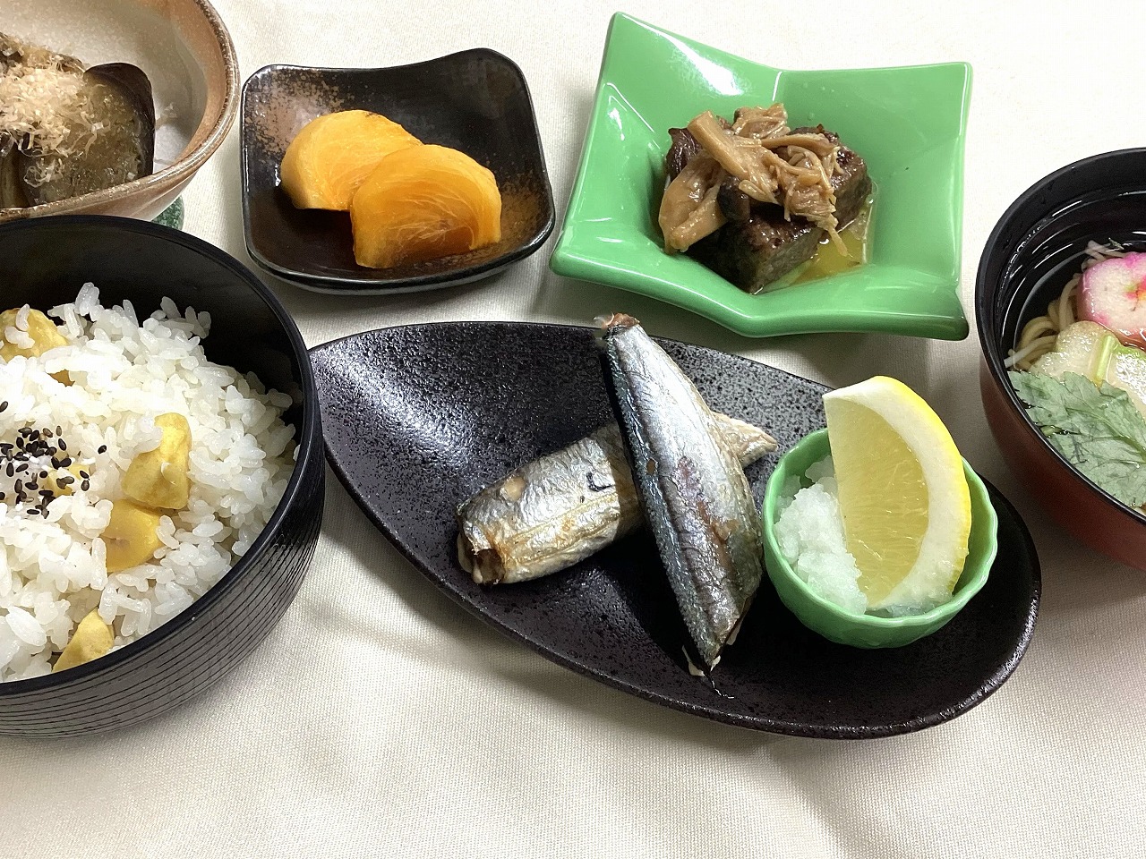 フェア食「秋の味覚膳」