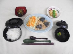 「茄子と豚肉の味噌焼き」