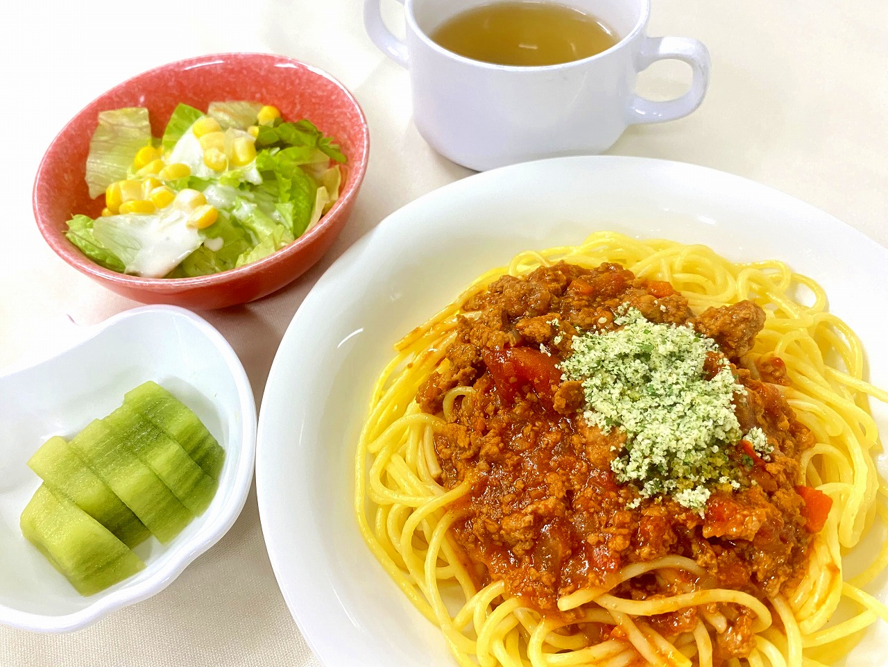 ミートソーススパゲティ