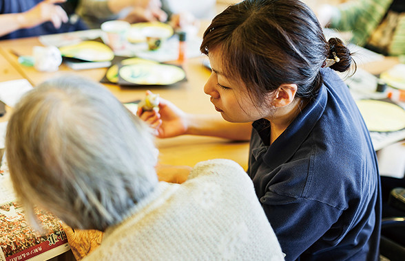 「笑顔」あふれる充実の毎日を送るサービス