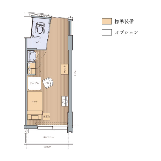 居室間取り図