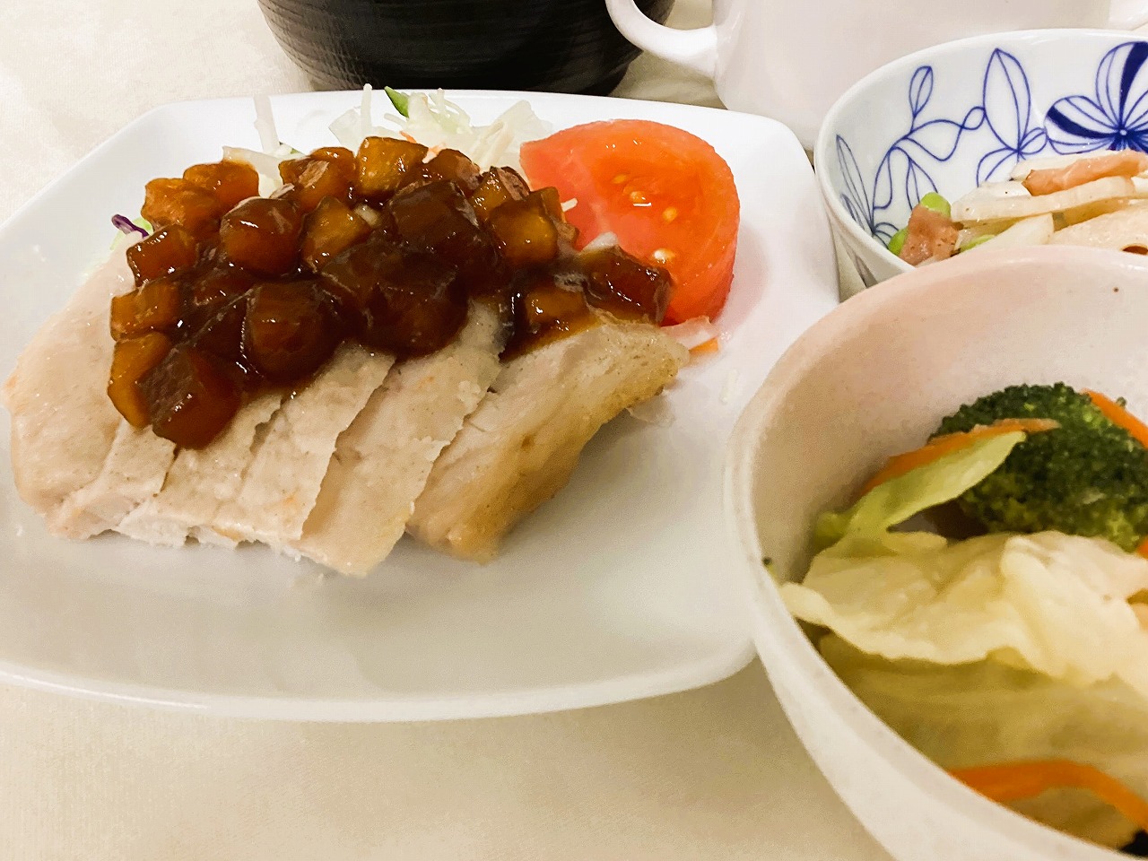 ポークステーキアップルソース