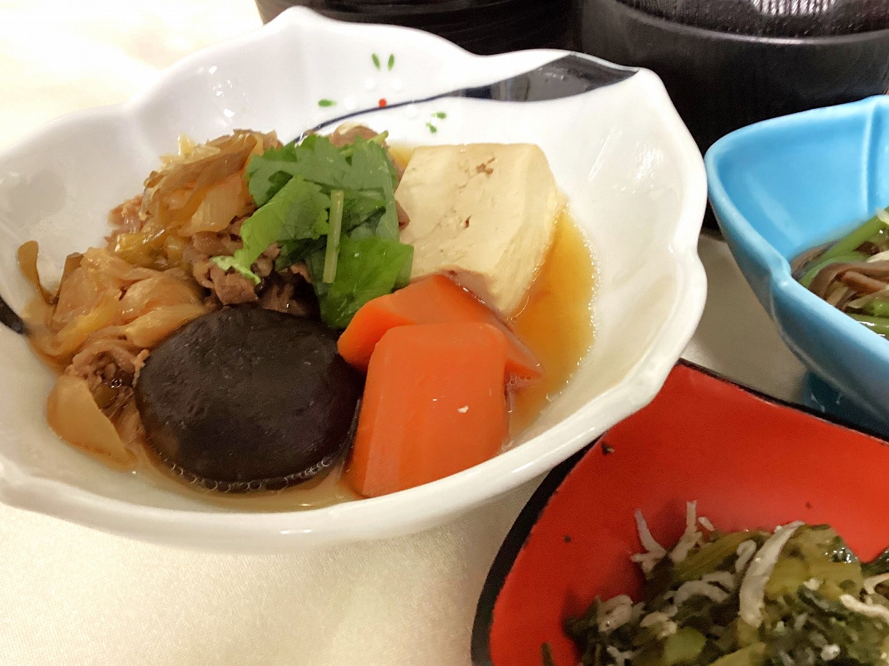 牛肉の肉豆腐