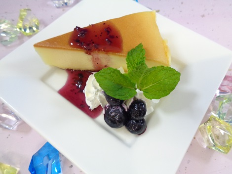 フェアおやつ～ベイクドチーズケーキ～